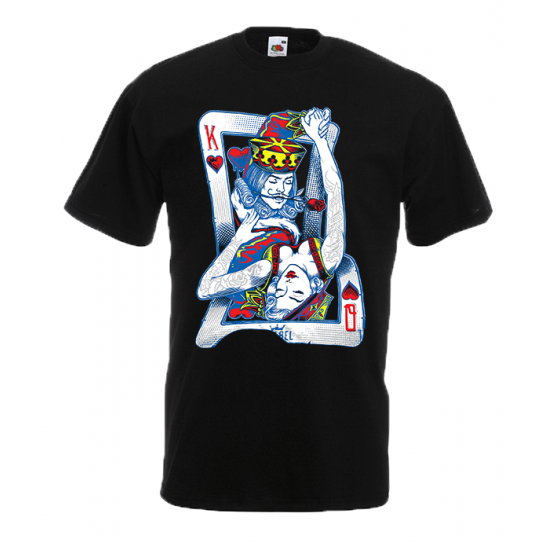 Card T-Shirt with print