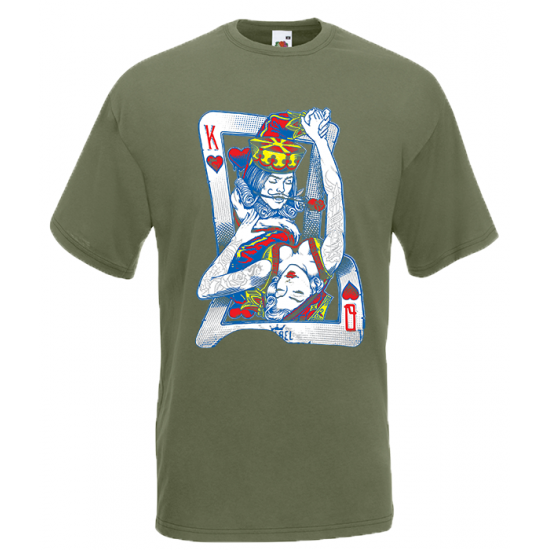 Card T-Shirt with print