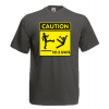 Caution This Is Sparta T-Shirt with print
