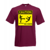 Caution This Is Sparta T-Shirt with print