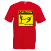 Caution This Is Sparta T-Shirt with print