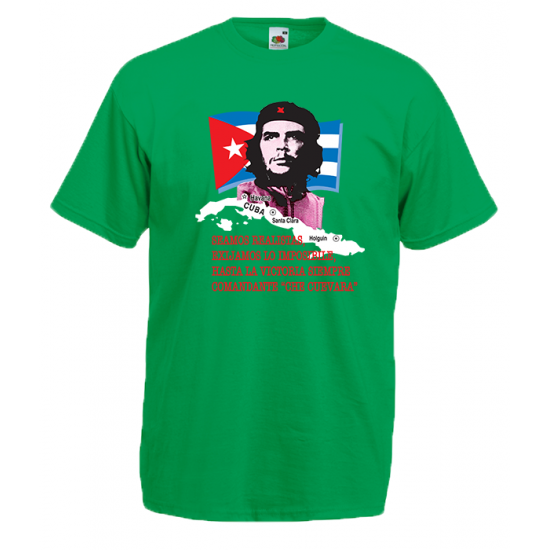 Che Guevara Flag T-Shirt with print