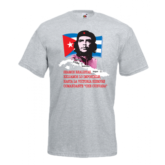 Che Guevara Flag T-Shirt with print