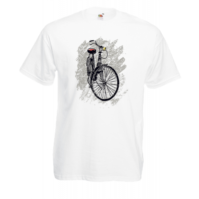 Classic Bicycle T-shirt με στάμπα 