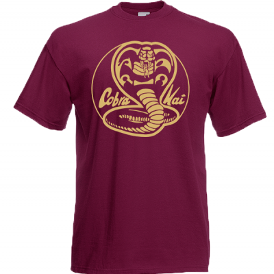 Cobra Kai gold T-Shirt with print