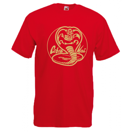 Cobra Kai gold T-Shirt with print