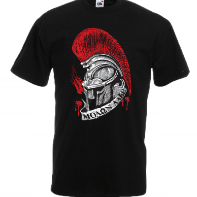 Come And Get Them Red Helmet T-Shirt with print
