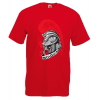Come And Get Them Red Helmet T-Shirt with print