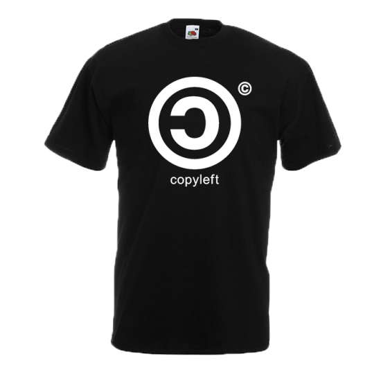 CopyLeft T-Shirt with print