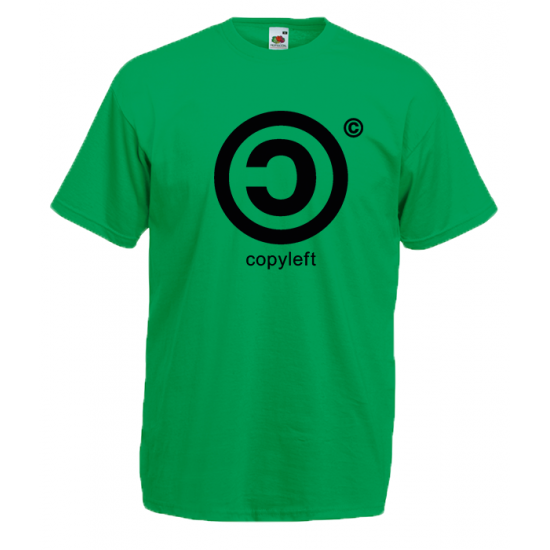 CopyLeft T-Shirt with print
