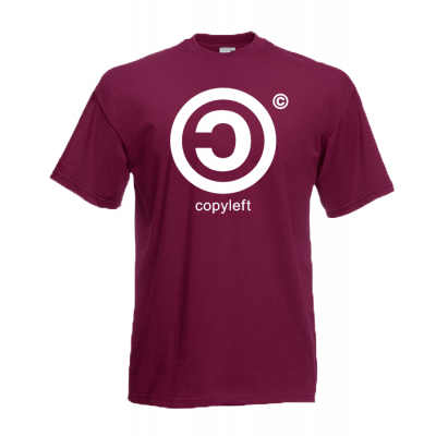 CopyLeft T-Shirt with print