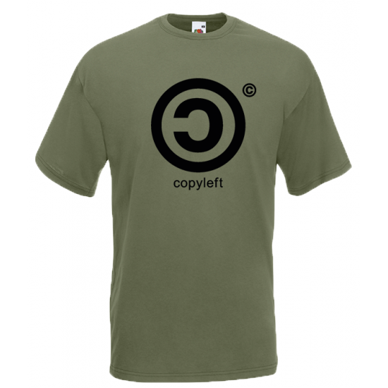 CopyLeft T-Shirt with print