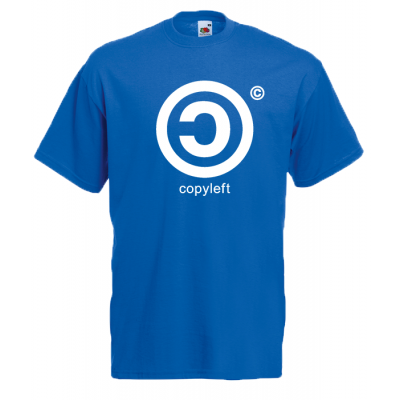 CopyLeft T-Shirt with print