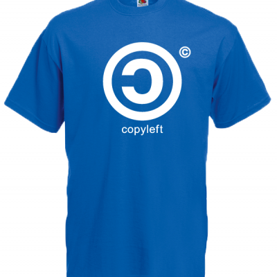 CopyLeft T-Shirt with print