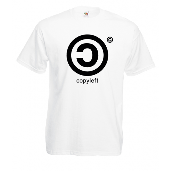 CopyLeft T-Shirt with print