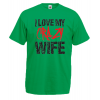 Crazy Wife T-Shirt with print
