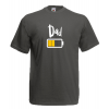 Dad Battery T-Shirt with print