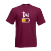 Dad Battery T-Shirt with print