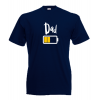 Dad Battery T-Shirt with print