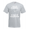 Dad And Daughter T-Shirt with print