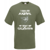 Dad And Daughter T-Shirt with print