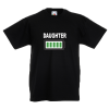 Daughter Battery Kids T-Shirt with print