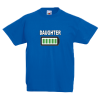 Daughter Battery Kids T-Shirt with print