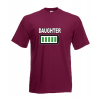 Daughter Battery T-Shirt with print