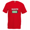 Daughter Battery T-Shirt with print