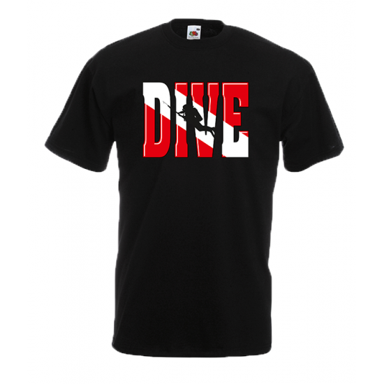 Dive T-shirt με στάμπα 