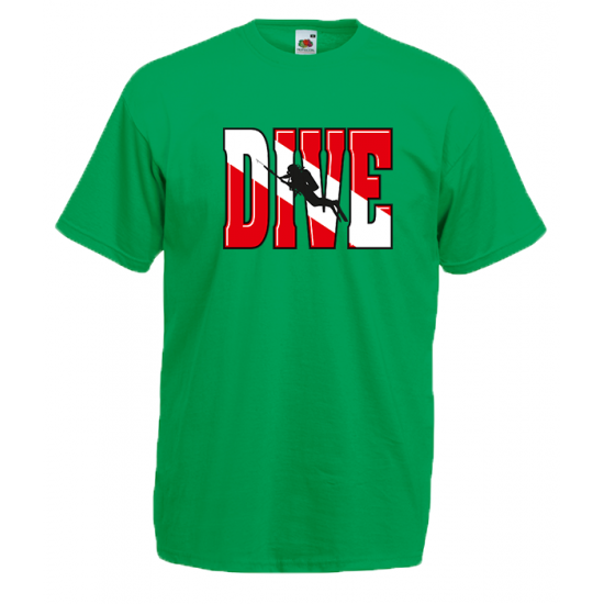 Dive T-shirt με στάμπα 