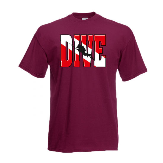 Dive T-shirt με στάμπα 
