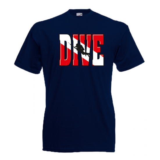 Dive T-shirt με στάμπα 