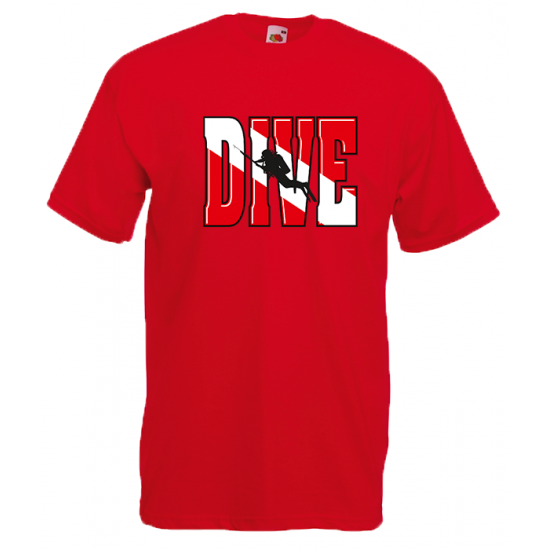 Dive T-shirt με στάμπα 