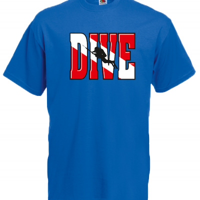 Dive T-shirt με στάμπα 