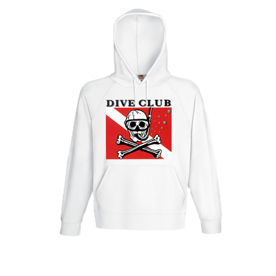 Φούτερ με στάμπα Dive Club-A9277