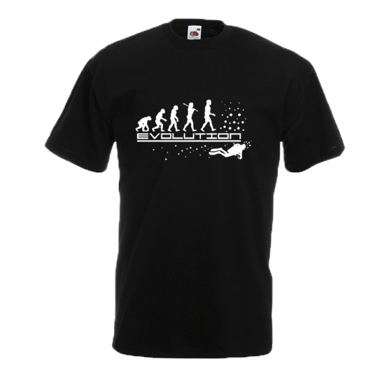 Diving Evolution T-Shirt με στάμπα
