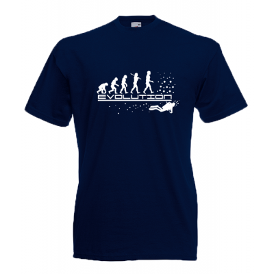 Diving Evolution T-Shirt with print