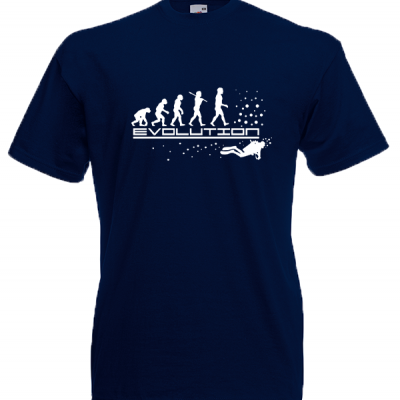 Diving Evolution T-Shirt με στάμπα