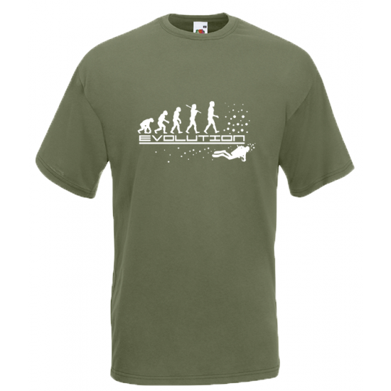 Diving Evolution T-Shirt με στάμπα