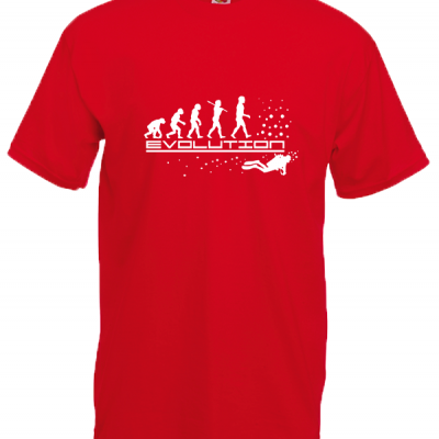 Diving Evolution T-Shirt με στάμπα