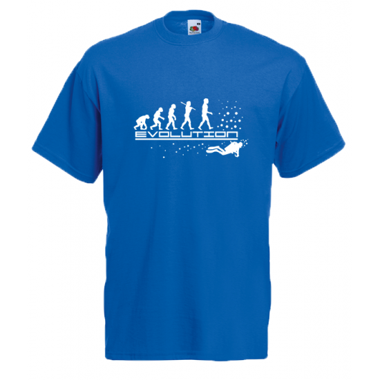 Diving Evolution T-Shirt με στάμπα