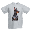 T-Shirt with print Doberman-A9086