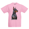 T-Shirt with print Doberman-A9086