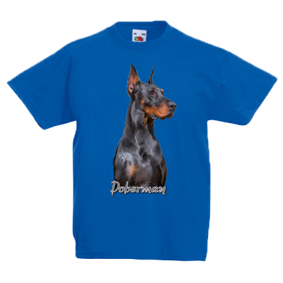 Doberman Kids T-shirt με στάμπα 