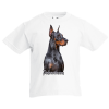 T-Shirt with print Doberman-A9086