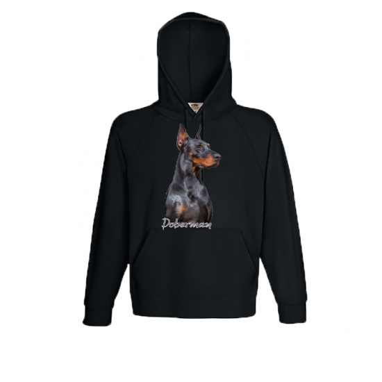 Φούτερ με στάμπα Doberman Dog-A9086