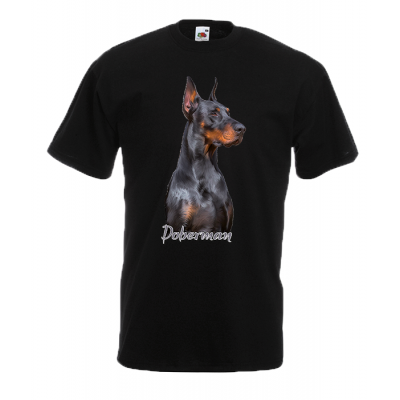 Doberman T-Shirt with print