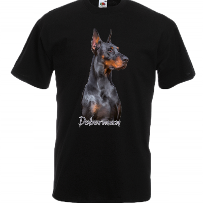 Doberman T-Shirt with print