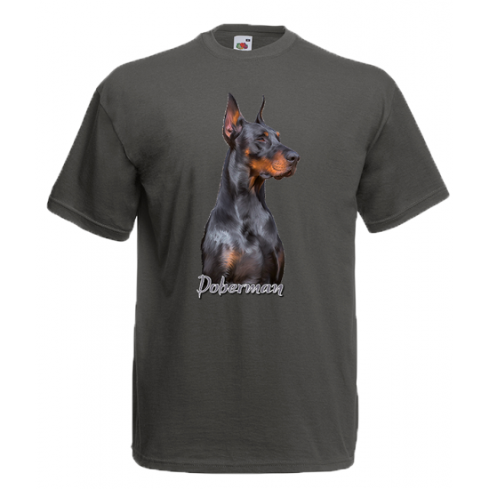 Doberman T-Shirt with print